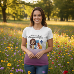 Blusa Agente Comunitária – Profissão Saúde -Lilás